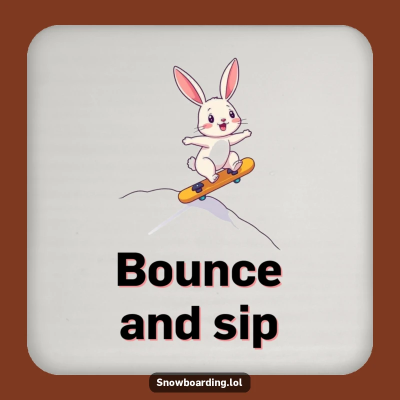 Funny Bunny Downhill Coaster: Protect Surfaces with Playful Charm