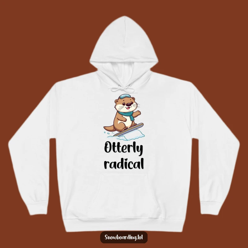 Funny Otter Snowboarder Hoodie: Cozy Proud Jumper, The Ultimate Funny Gift!